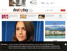 Tablet Screenshot of deabyday.tv